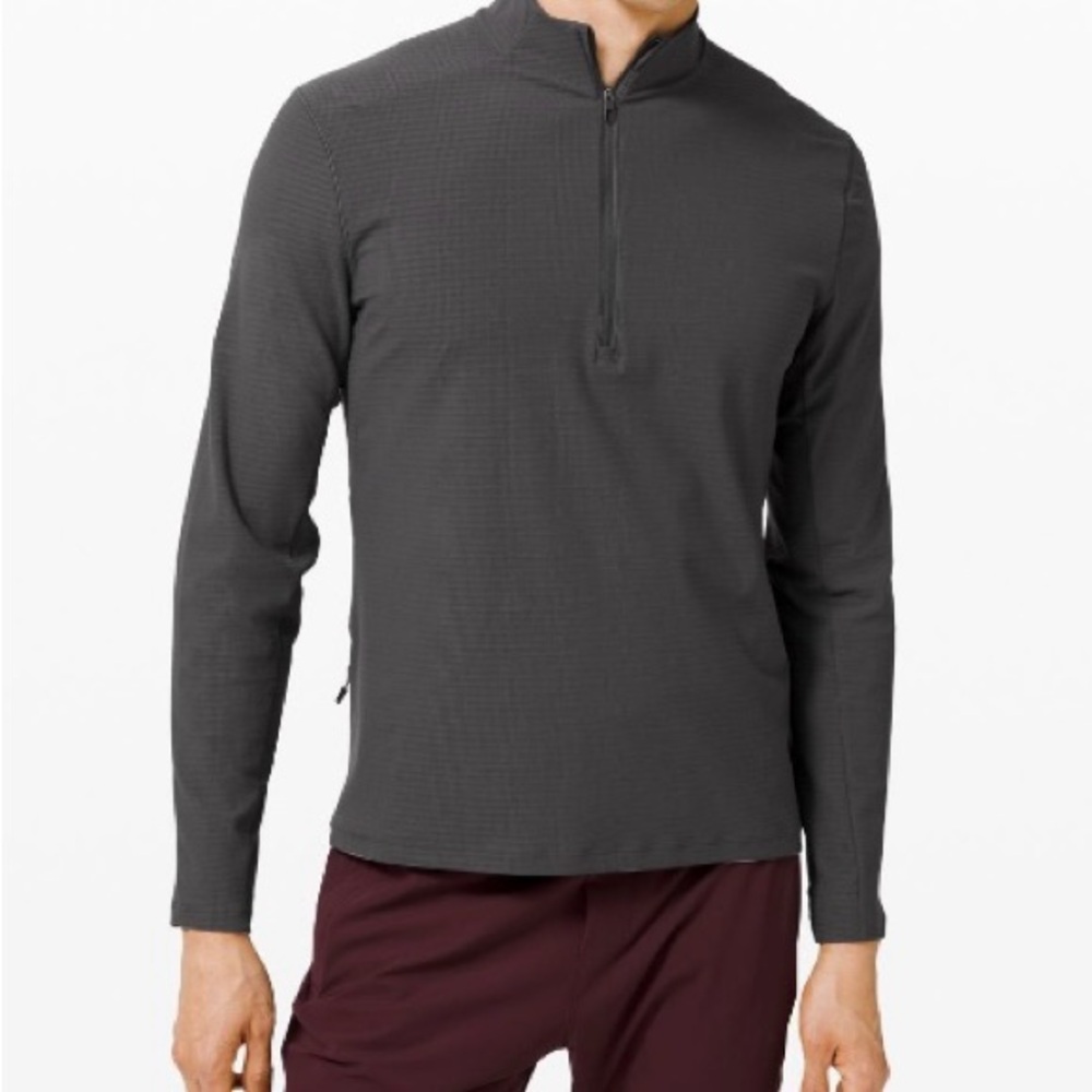 lululemon athletica Dark Gray Men's Sweatshirt